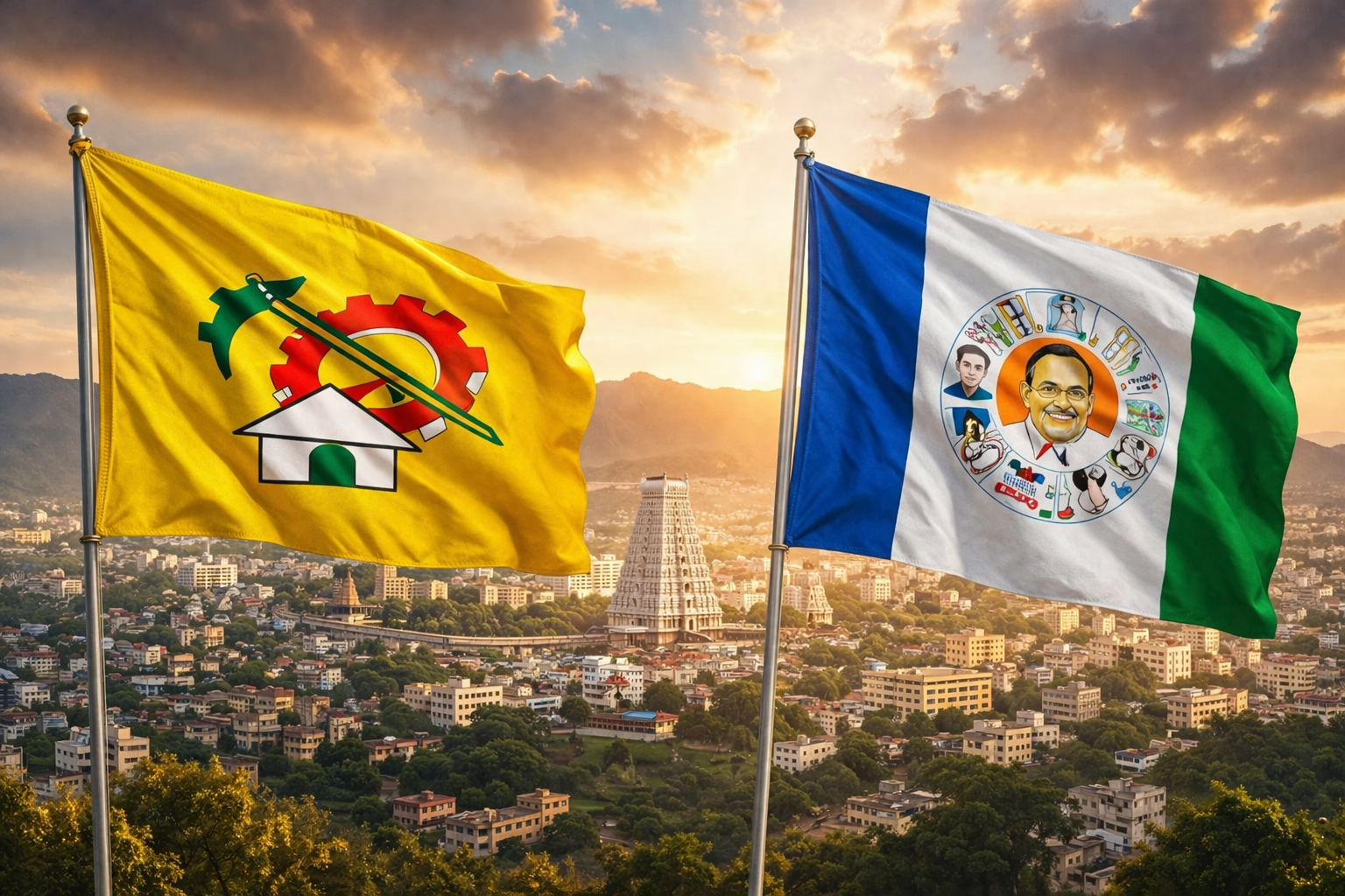 ‘తిరుపతి వన్’ ప్రాజెక్ట్ వివాదం.. భూకేటాయింపులపై రాజకీయ రగడ