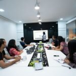 Business meeting representing Andhra Pradesh investment approvals