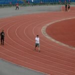 Athletics track representing India at the Asian Games 2026