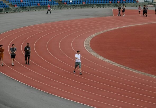 Athletics track representing India at the Asian Games 2026