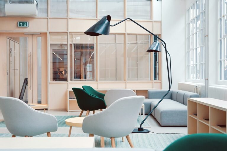 Modern business workspace representing investment and industry news