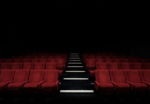 Cinema theater scene representing Telugu film entertainment news