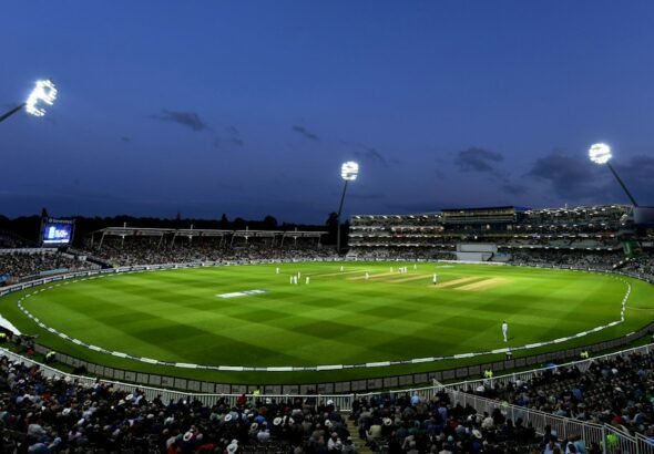 Cricket stadium representing India's cricket action