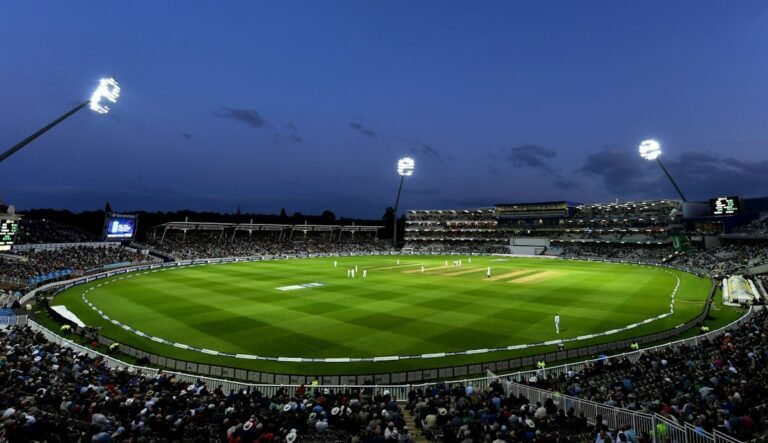 Cricket stadium representing India's cricket action