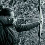 Archery competition representing Andhra Pradesh archer Jyothi Surekha Vennam