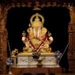 Vinayaka Chavithi Ganesh idol and festive decorations representing celebrations in Andhra Pradesh